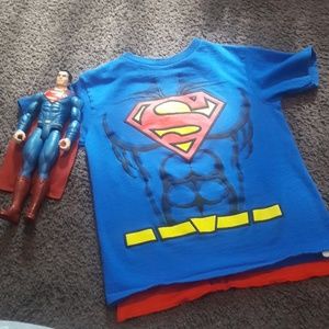Superman t-shirt with cape